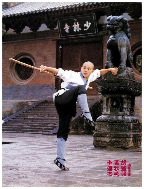 李连杰拍少林寺的时候多大？(少林寺电影导演图片)