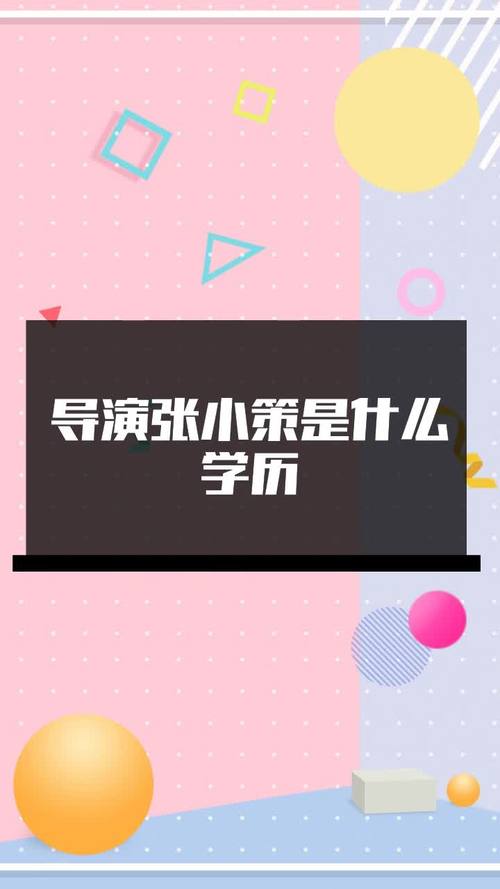 学历最低导演?