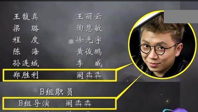 电视剧份B组导演是什么意思？
