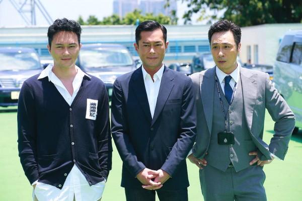 邓超演的消防车挡道的电影？古天乐与胡杏儿主演的电影？ 
