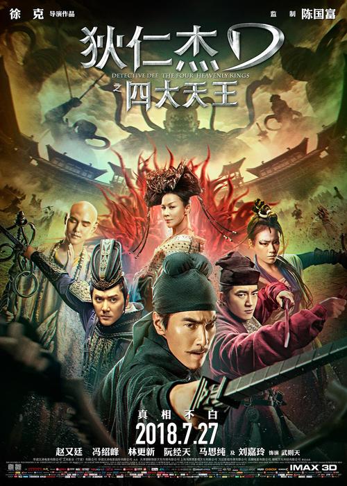 狄仁杰第4部为什么换人了？中国著名四大电影导演？ 