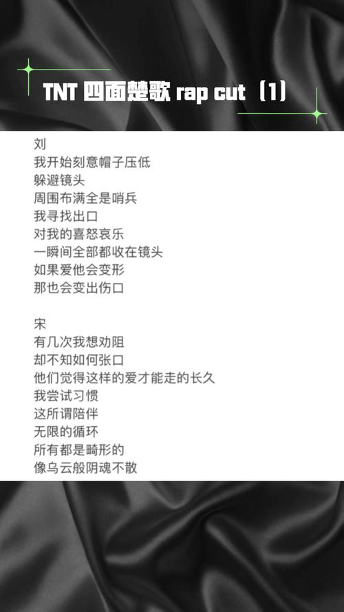 tnt四面楚歌的rap词？孤注一掷王传君语录？ 