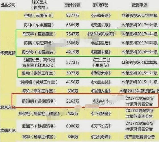 网剧片酬一般多少?(广告导演收入)