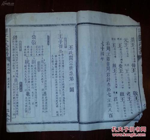 王安石家谱？（导演王安前妻）
