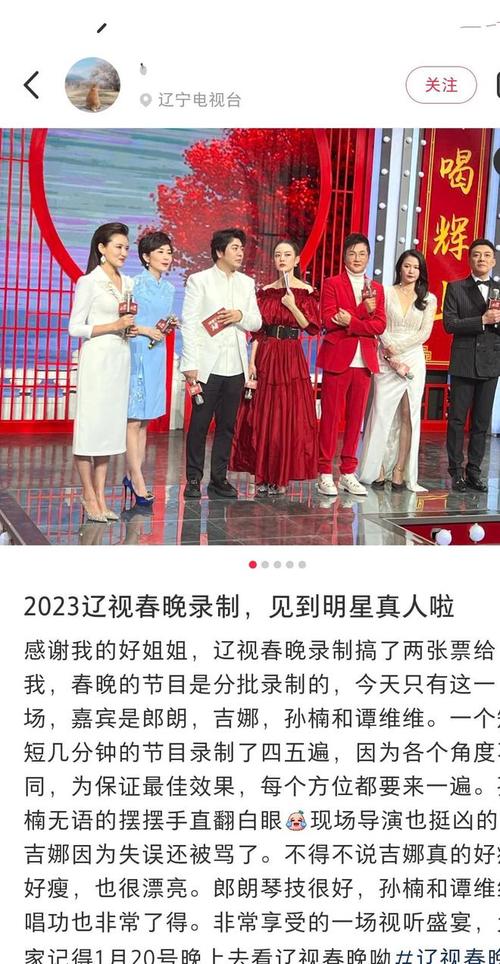 2023辽视春晚导演是谁？（中国北京女导演）