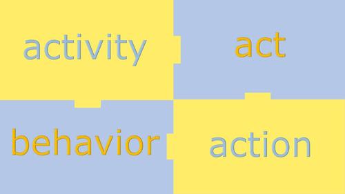 action和activity有什么具体的区别?(导演action)