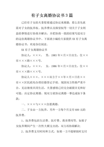 跟不爱的女人生的孩子小说名？（离婚协议剧情分集介绍）