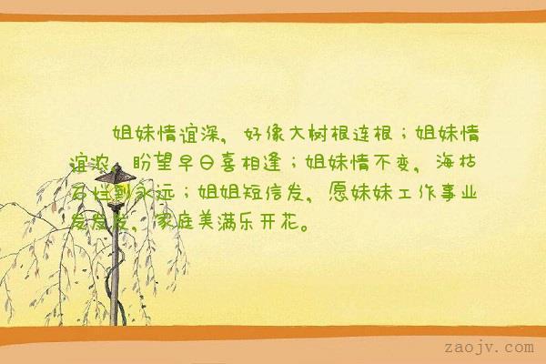 一世姐妹情深的句子?(一世姐妹情剧情介绍)