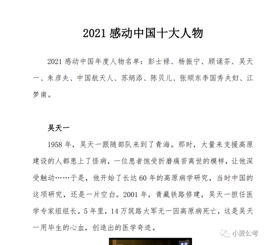 2021年感动中国十大人物都是哪里的人？（绝地海拔剧情介绍）