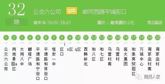 大同矿务局公交车31路的起点站和终点站分别是？（云中歌31集剧情介绍）