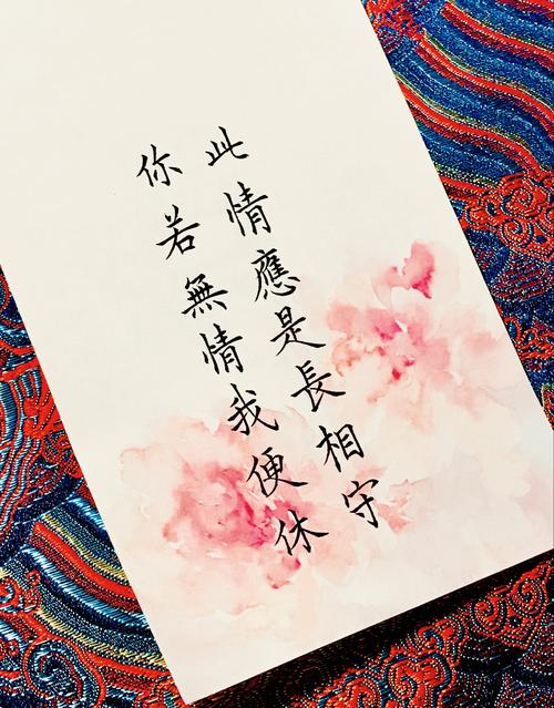 此情本是长相守你若无情我便休是什么意思?(相守剧情介绍)